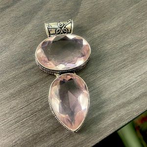 Kunzite pendant